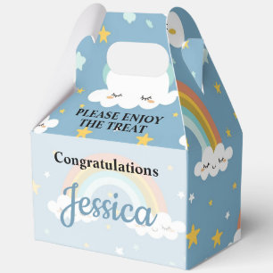Ballotins Arc-en-ciel mignon et Baby Shower Nuage 5"l x 3"l