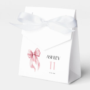 Ballotins Arc Rose 11ème Anniversaire pour Filles