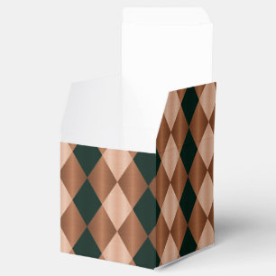 Ballotins Arlequin plié, BOÎTE DE FAVORISATION Brown-Noire, 