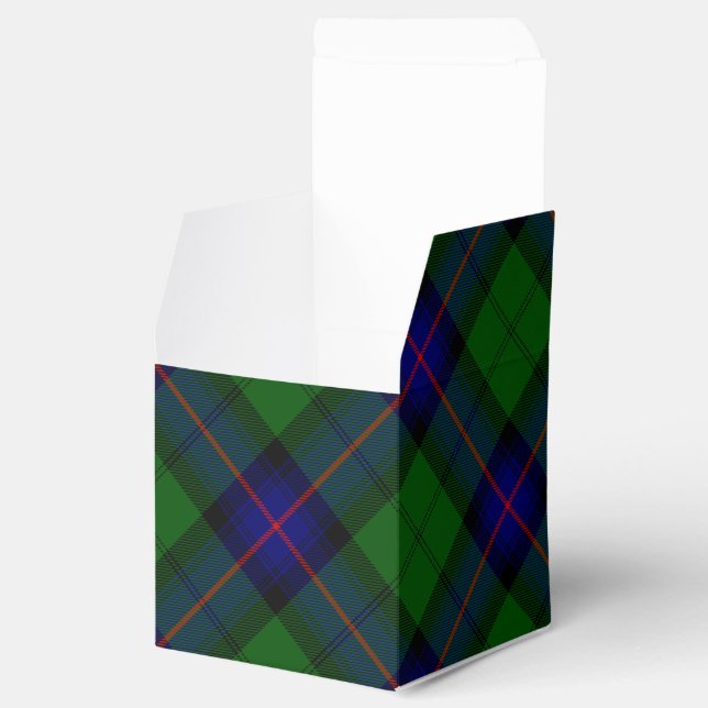 Ballotins Armstrong tartan bleu et vert plaid (Ouvert)