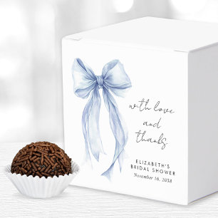 Ballotins Arrosoir de mariage à l'aquarelle à noeud papillon