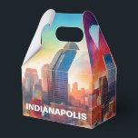 Ballotins Art Abstrait d'Indianapolis<br><div class="desc">Ajoutez une touche de modernité à votre événement avec ce ballotin présentant l'art abstrait d'Indianapolis. Parfait pour les mariages,  fêtes ou cadeaux d'entreprise.</div>