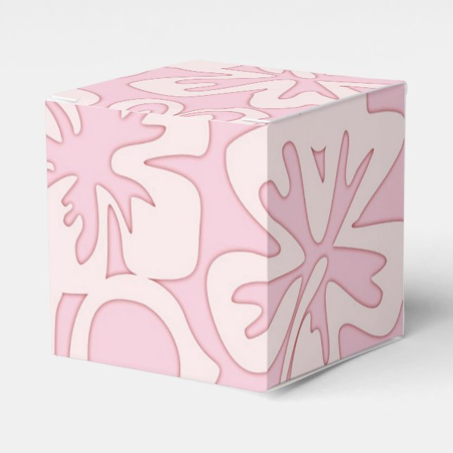 Ballotins Art de fleurs roses pastel (Verso)