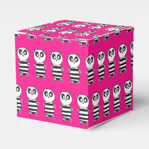 Ballotins Art de panda noir et blanc ludique