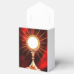 Ballotins Art d'IA Hostie du Saint Sacrement dans un Ostenso