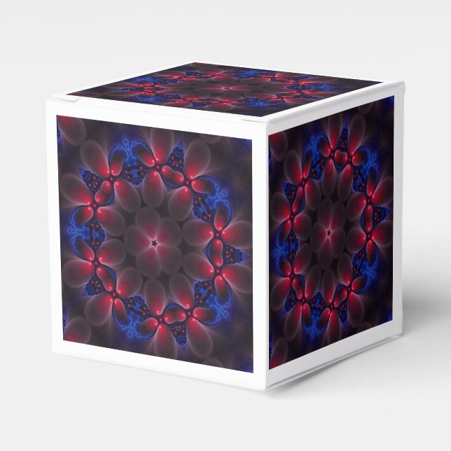 Ballotins Art fractal numérique violet cool (Verso)
