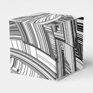 Ballotins Art moderne créatif noir et blanc