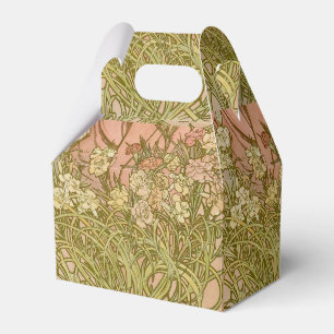 Ballotins Art Nouveau Alphonse Mucha Fleurs d'œillet floral