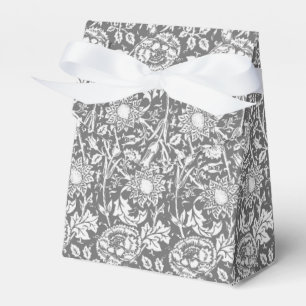 Ballotins Art Nouveau Carnation Damas, gris / gris