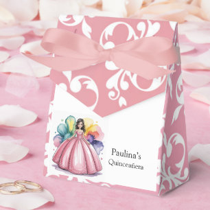 Ballotins Art rose Quinceañera Ball Gown