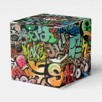 Art urbain motif de graffitis