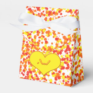 Ballotins ASL-I Love You with Heart par Shirley Taylor