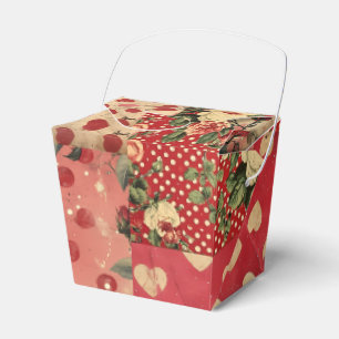 Ballotins Assez Aspect Détresse Vintage Shabby Chic Floral 