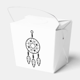 Ballotins Attrape-rêves Tribal Boho Mariage Noir Amérindien