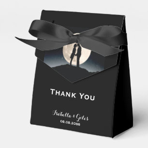 Ballotins Au-dessus de la lune et du mariage de nuit étoil