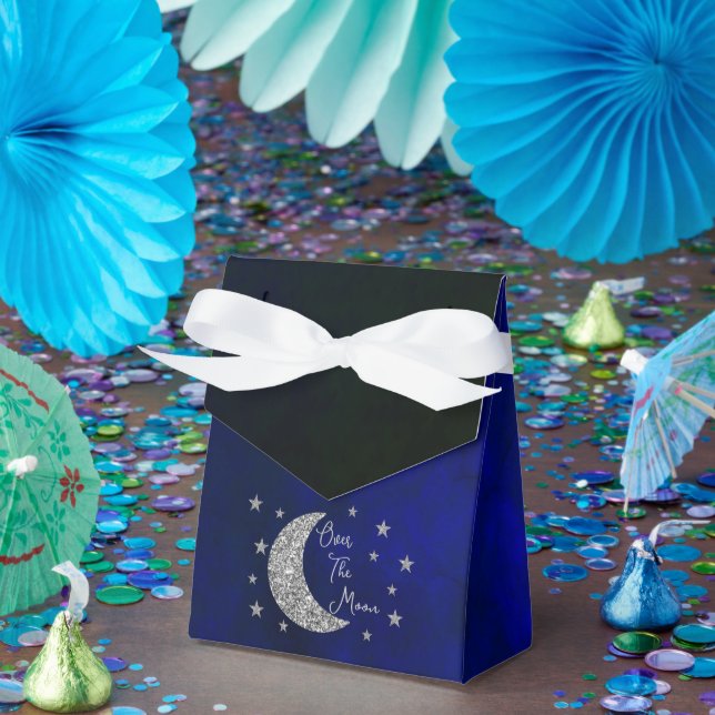 Ballotins Au-Dessus Du Baby shower Lune (Fête)
