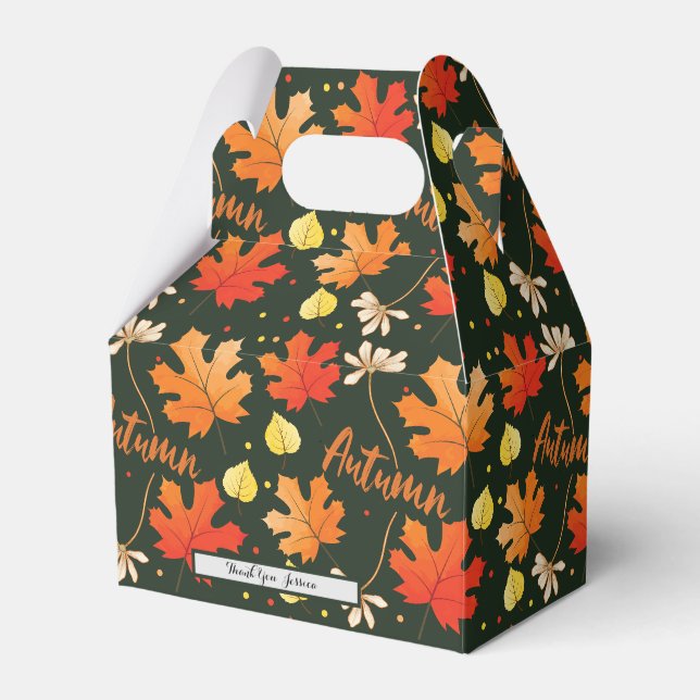 Ballotins Automne Feuillage Automne Feuilles Automne (Verso)