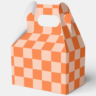 Ballotins Automne Rétro Automne Orange Tartan Plaid