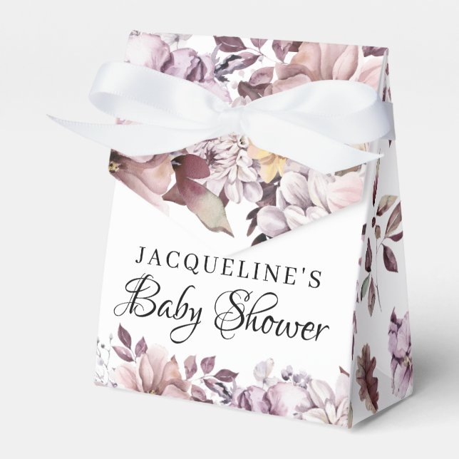 Ballotins Autumn Elegant Purple Flowers (Verso)