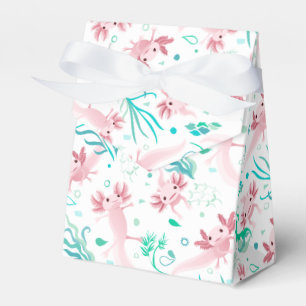 Ballotins Axolotta rose sur blanc