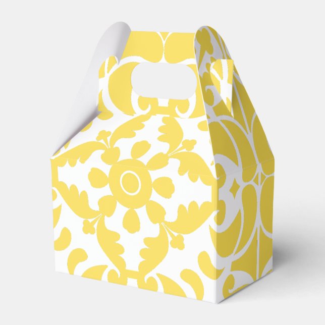 Ballotins Azulejos jaune portugais espagnol méditerranéen (Verso)