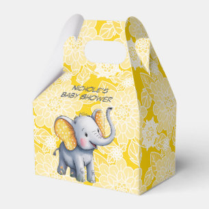 Ballotins Baby Elephant Taches Jaunes Oreilles Baby Shower