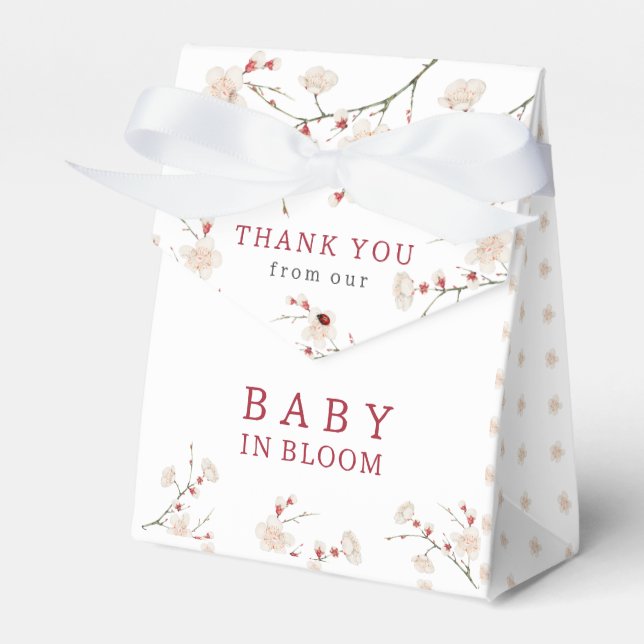 Ballotins Baby in Bloom Baby shower Ballotin (Verso)