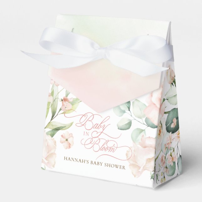 Ballotins Baby in Bloom Florals Baby Shower (Verso)
