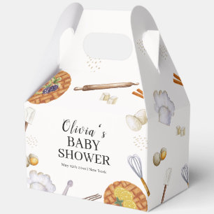 Ballotins Baby shower à tarte rustique