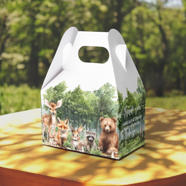 Ballotins Baby shower à thème Woodland (Créateur téléchargé)