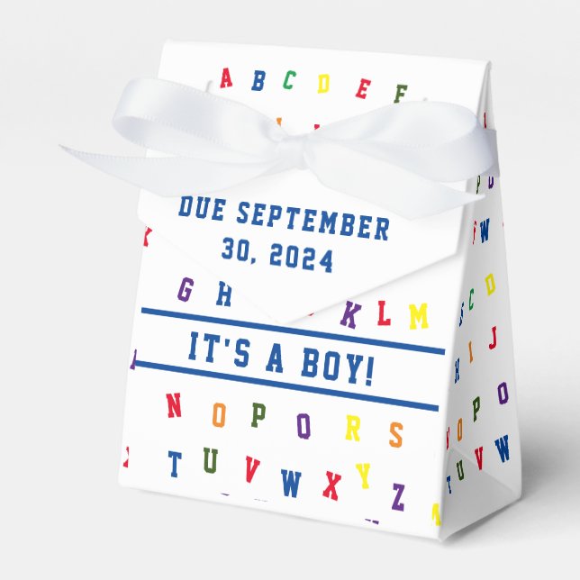 BALLOTINS BABY SHOWER ABC (Verso)