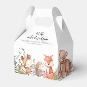 Ballotins Baby shower animal de bois doux