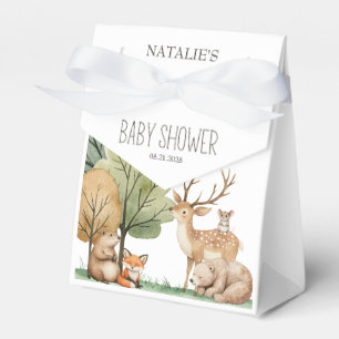 Ballotins Baby Shower Animaux de la Forêt Bohème