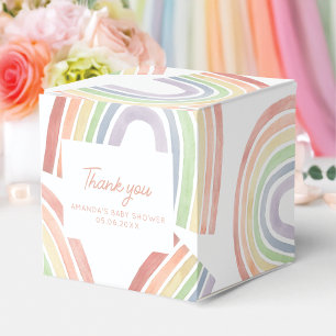 Ballotins Baby shower arc-en-ciel Cute Pastel Watercolor