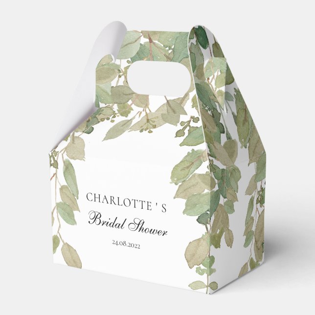 Ballotins Baby Shower au Eucalyptus (Verso)