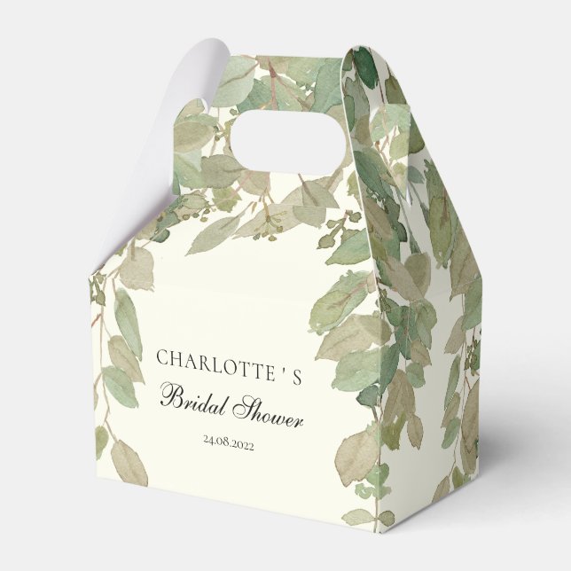 Ballotins Baby Shower au Eucalyptus (Verso)