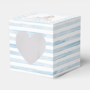 Ballotins Baby shower Bear Bleu Stripe