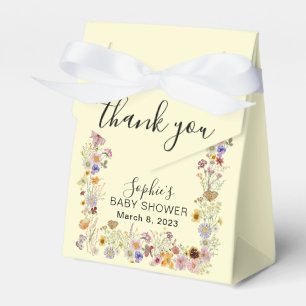 Ballotins Baby shower Bébé En Fleur Jardin Papillons