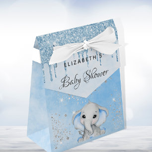 Ballotins Baby shower bleu garçon mignon parties scintillant