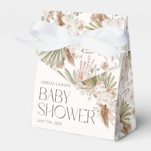 Ballotins Baby Shower Bohème Floral & Plumes