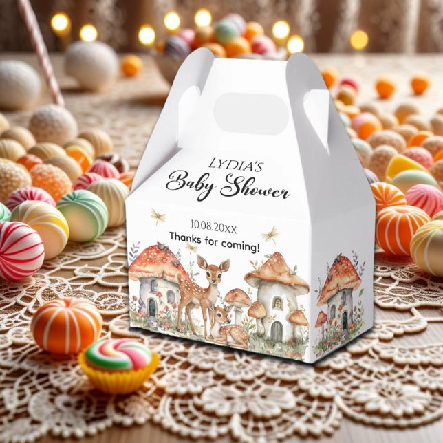 Ballotins Baby shower Boho Woodland Forest Animaux (Créateur téléchargé)