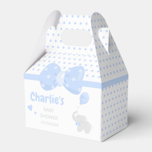 Ballotins Baby shower Boy Cute (Verso)