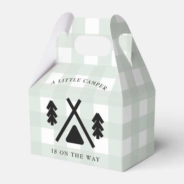 Ballotins Baby shower camping (Verso)