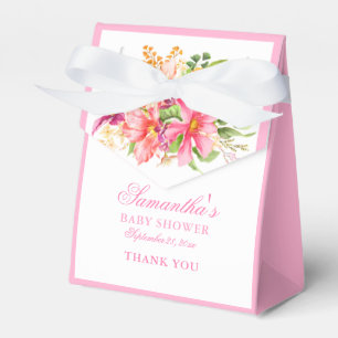 Ballotins Baby shower Chic Fleurs Bouquet Rose