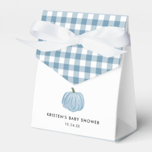 Ballotins Baby shower Citrouille bleu