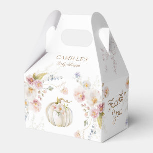 Ballotins Baby shower citrouille fille