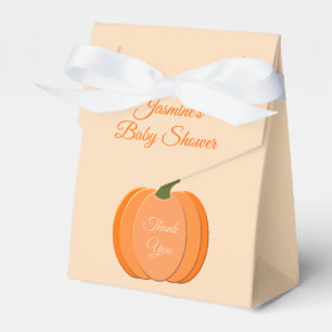 Ballotins Baby shower Citrouille neutre genre mignon Orange