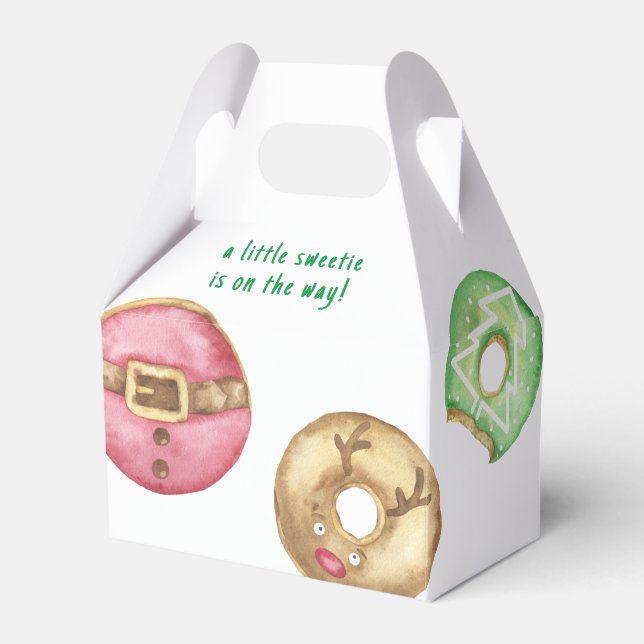 Ballotins Baby shower cookies de Noël et donuts (Verso)
