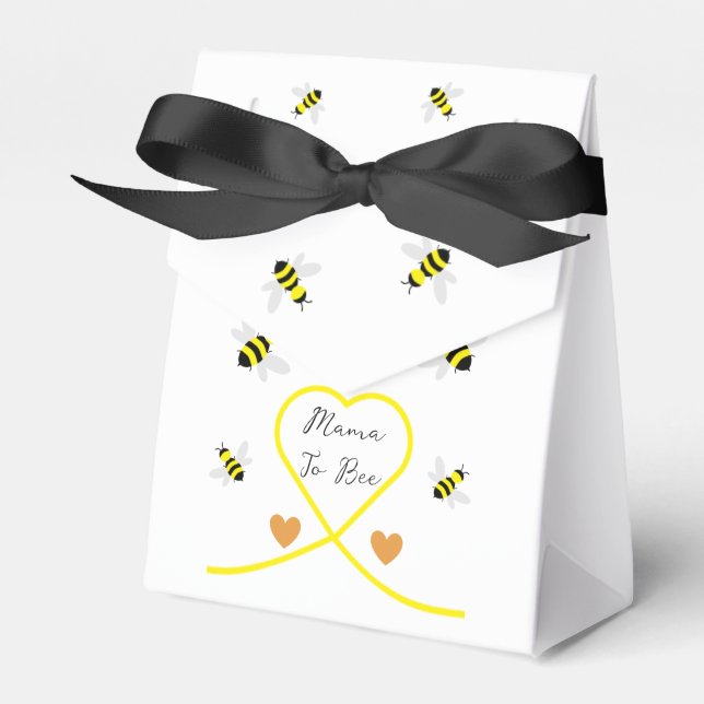 Ballotins Baby shower d'abeilles (Verso)