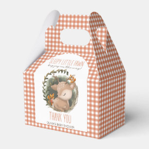 Ballotins Baby shower d'aquarelle de cerf de bois